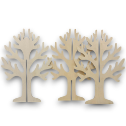 Albero della vita in Legno 56 cm - Composto da 3 Parti 