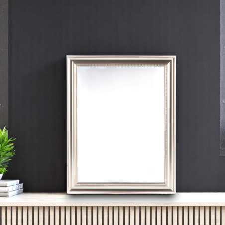 Specchio con cornice in polistirene "Mingx" - 30x40 cm - BRONZO