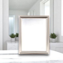 Specchio con cornice in polistirene "Mingx" - 30x40 cm - BRONZO