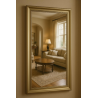 Specchio con cornice in polistirene "Mingx" - 30x60 cm - ORO