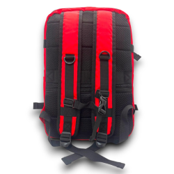 Zaino Multifunzione - Bagaglio a mano - 30x43x16 cm - Rosso