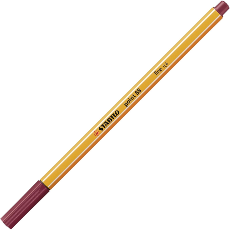 Stabilo Point 88/36 - 3 Penne Roller a Punta Fine - Porpora 