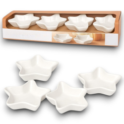 Set 4 Ciotoline a Stella da 8 Cm