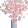 6 SPARACORIANDOLI  BABY SHOWER 50 CM -  ROSA