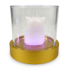 Scatolina Plexiglass con Led - Oro