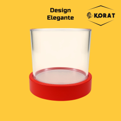 Scatolina Plexiglass con Led - Rosso