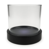 Scatolina Plexiglass con Led - Nero