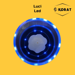 Scatolina Plexiglass con Led - Nero