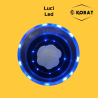 Scatolina Plexiglass con Led - Nero