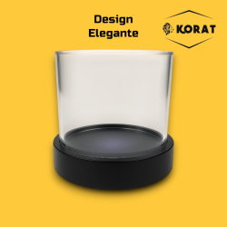 Scatolina Plexiglass con Led - Nero