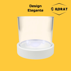 Scatolina Plexiglass con Led - Bianco