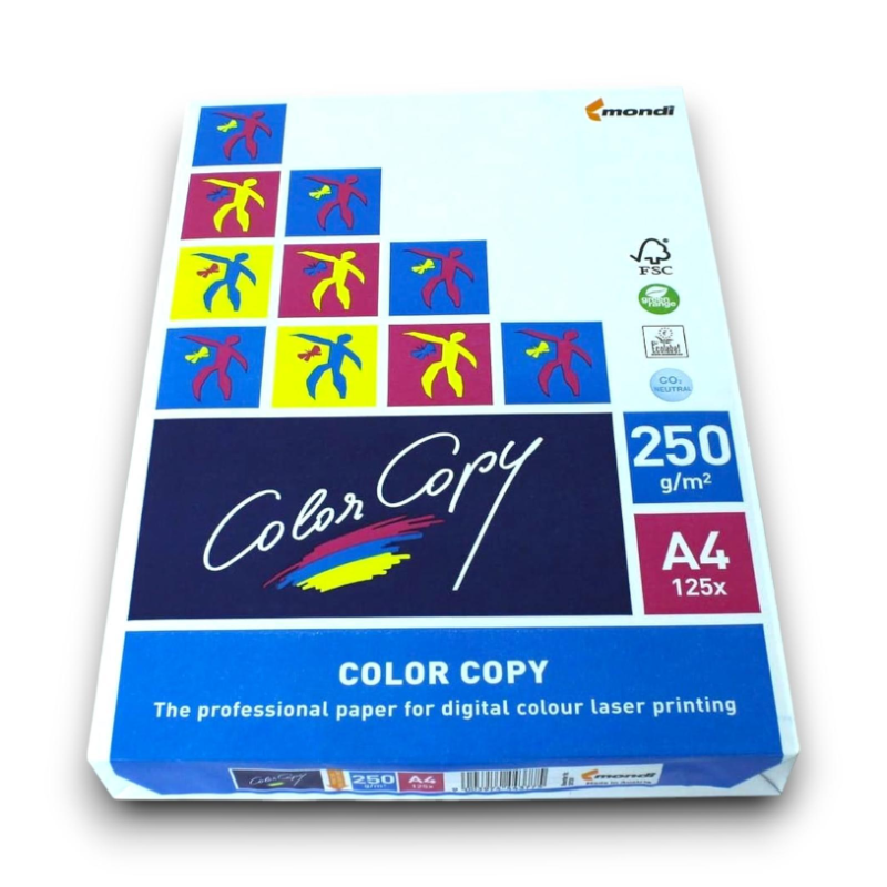 Color Copy Bianco - Risma Carta A4 - 250 gr - 21x29.7 cm