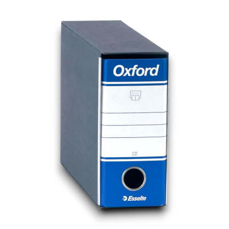 Esselte - 12 Raccoglitori Oxford - Formato Memorandum - D.8 - BLU
