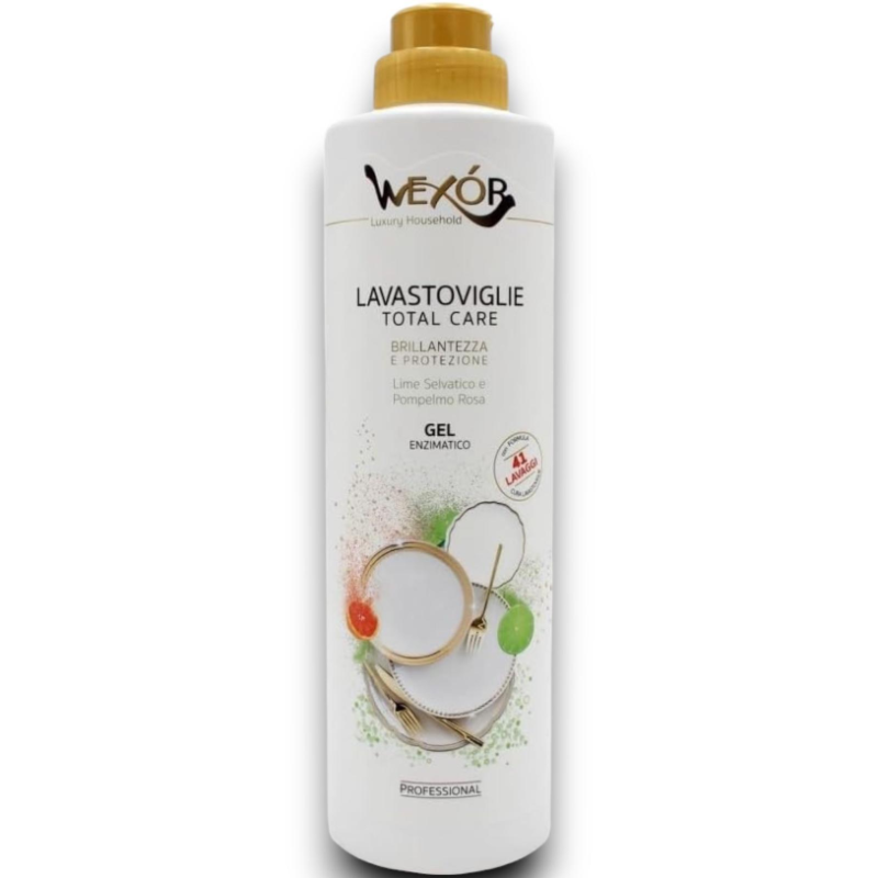 Wexor Total Care - Gel Lavastoviglie - Brillantezza e Protezione - Lim