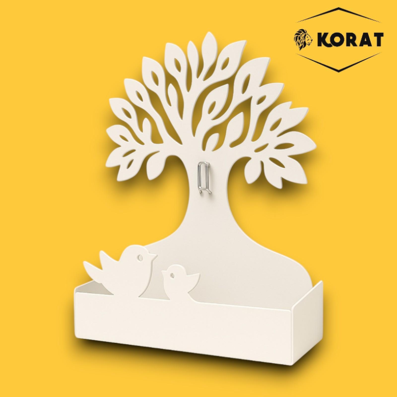 Set 2 Porta Zampirone in Metallo - 20x15x5 Cm - Albero