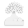 Set 2 Porta Zampirone in Metallo - 20x15x5 Cm - Albero