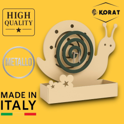 Set 2 Porta Zampirone in Metallo - 20x15x5 Cm - Chiocchiola