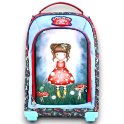 Santoro Gorjuss - Zaino Trolley Little - Mushroom - 46x34x22 cm