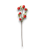 3 Rami di Stelo Melograno - 80 cm - Fiori Artificiali