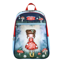 Santoro - Zaino Large - 3 Cerniere - Little Mushroom - 33 x 43,5 x 20 