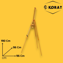 CAVALLETTO PITTURA IN LEGNO 190 CM