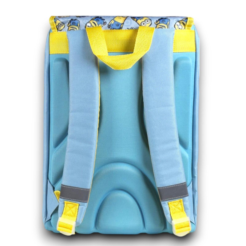 Minions - Zaino con Astuccio, Cartella A4 e Penna a Scatto