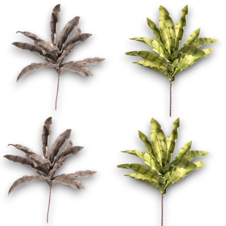 Star - 3 Sansiviere Decorativa - 2 Modelli Assortiti - 104 cm