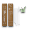 Cool Bottles - Kit Tappo con Cannucce e Scovolino - Verde