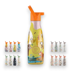 Cool Bottles - Borraccia Termica - 260 ML - Jungle Park