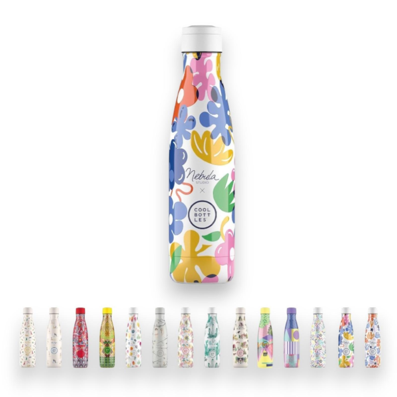 Cool Bottles - Borraccia Termica - 500 ML - Floral Madness