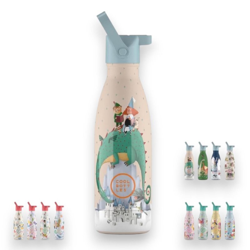 Cool Bottles - Borraccia Termica - 350 ML - Dragon Dreams