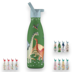 Cool Bottles - Borraccia Termica - 350 ML - Jurassic Era