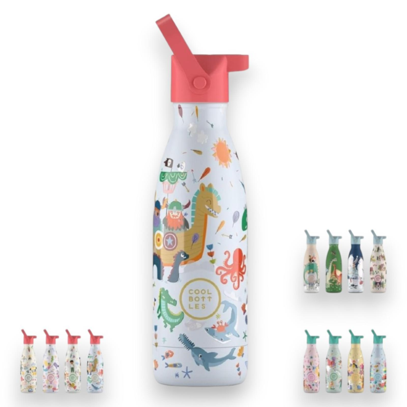 Cool Bottles - Borraccia Termica - 350 ML - Brave Vikings