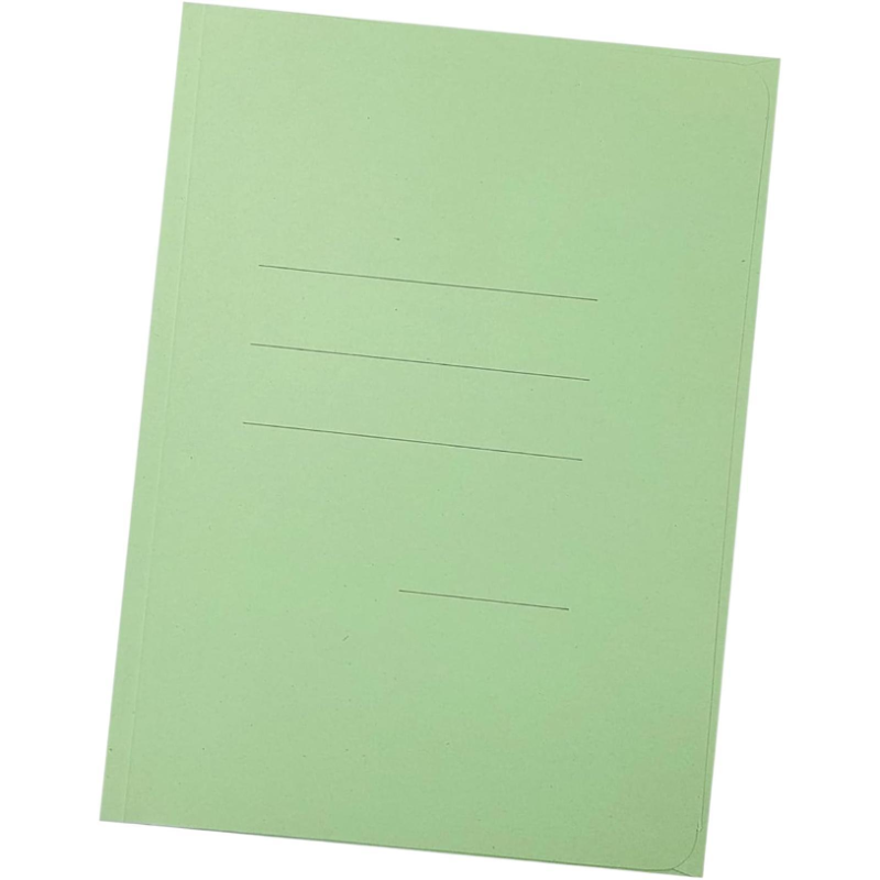 Blasetti - 50 Cartelle Zaffiro - 3 Lembi - Verde - 33.5x25 cm
