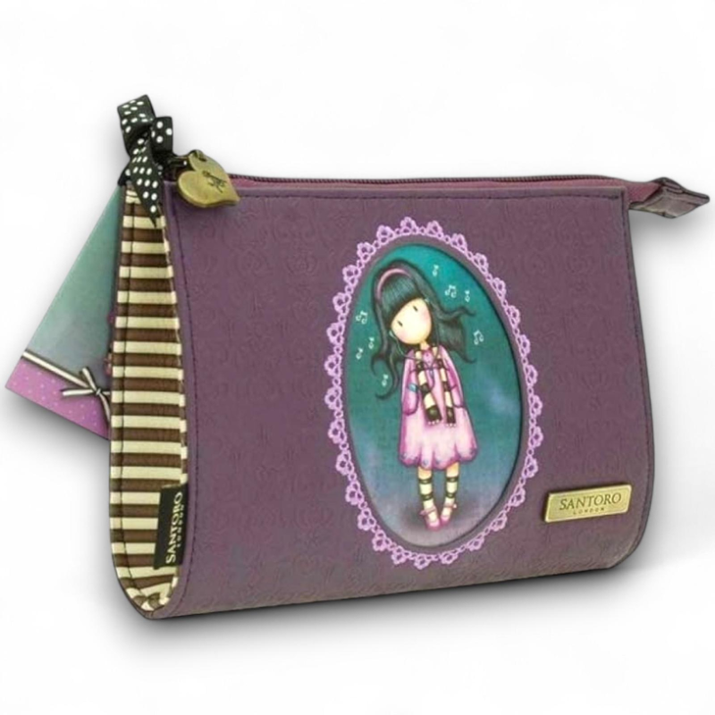 Santoro - Pochette Gorjuss - Little Song - Viola - 18x12x5 cm - SUPERS