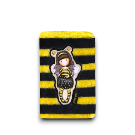 Santoro - Portafoglio con Cerniera - H2 - Bee-Loved - Giallo e Nero