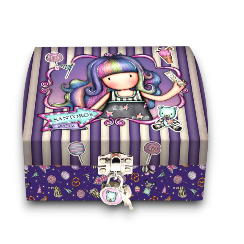 Santoro - Portagioie con Lucchetto - Up And Away - 15x9x12 cm