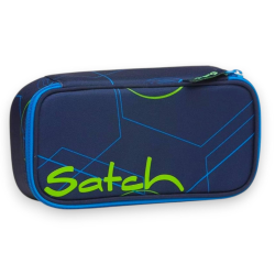 Satch - Astuccio Ovale - Blue Tech - SCONTO