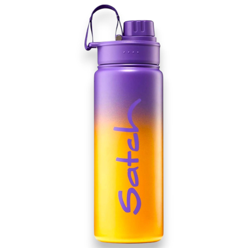 Satch - Borraccia Acciaio - 500 ML - Purple Graffiti - SCONTO