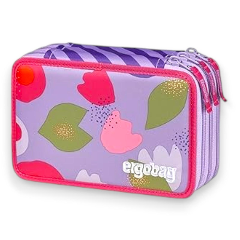 Ergobag - Astuccio 3 Zip - Flower PowBear - SCONTO