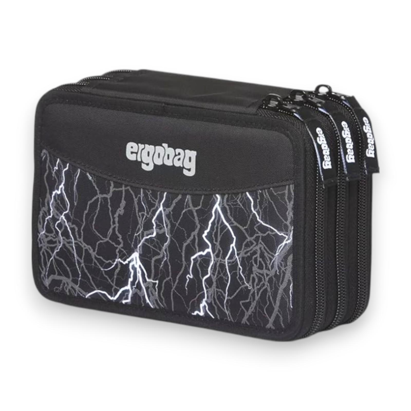 Ergobag - Astuccio 3 Zip - Super ReflectBear