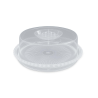 Vassoio in Plastica Decorato con Coperchio - 23 cm