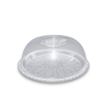 Vassoio in Plastica Decorato con Coperchio - 28 cm