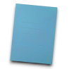 50 Cartelle Zaffiro - 3 Lembi - Azzurro -  22x33,5 cm - Carta da 200gr