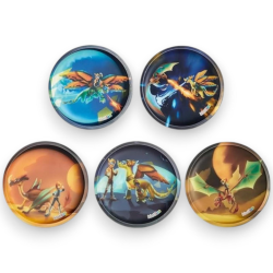 Ergobag - Set Kletties - 5 Patch - Flying Dragon - SCONTO
