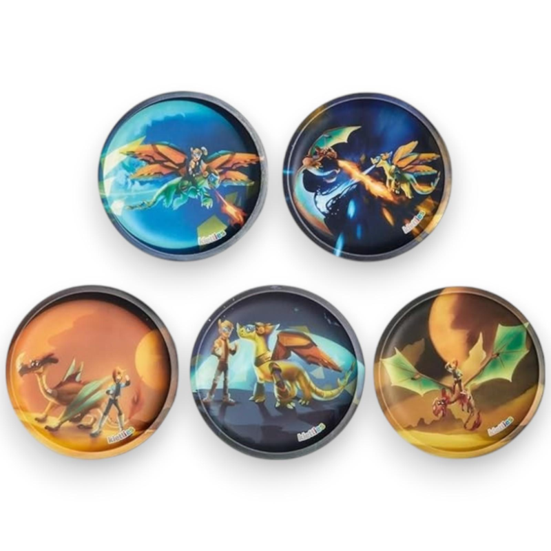 Ergobag - Set Kletties - 5 Patch - Flying Dragon - SCONTO