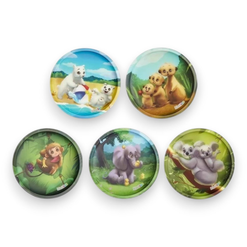 Ergobag - Set Kletties - 5 Patch - Zoobabies