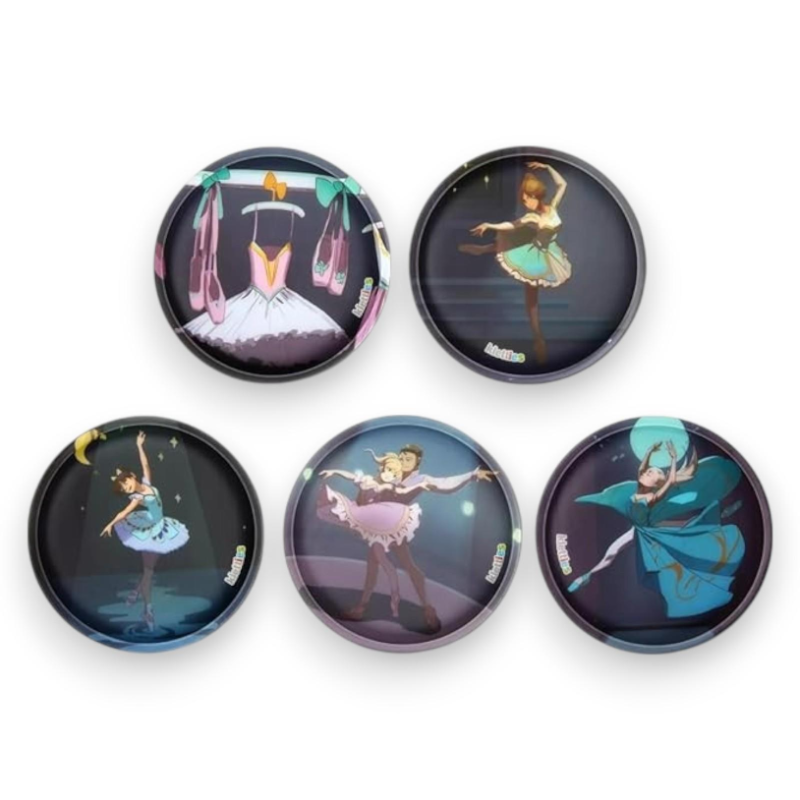 Ergobag - Set Kletties - 5 Patch - Ballet Dancer