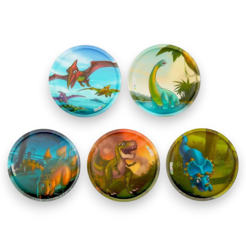 Ergobag - Set Kletties - 5 Patch - Dinosaur Park - SCONTO