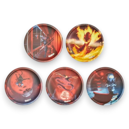 Ergobag - Set Kletties - 5 Patch - Firedrake - SCONTO